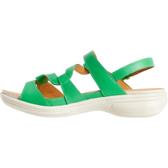 NEW REVERE Emerald Sandals - Leather, Wide For Women in Emerald 253 - Picture 4 of 6
